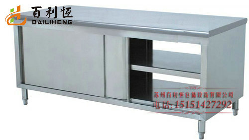 Stainless steel shelves