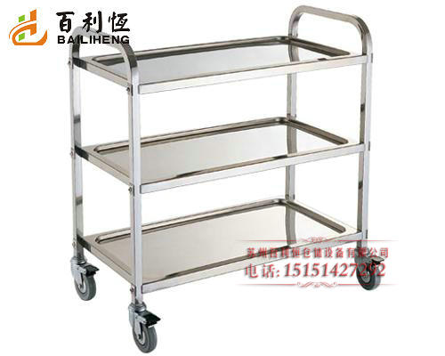 Stainless steel shelves